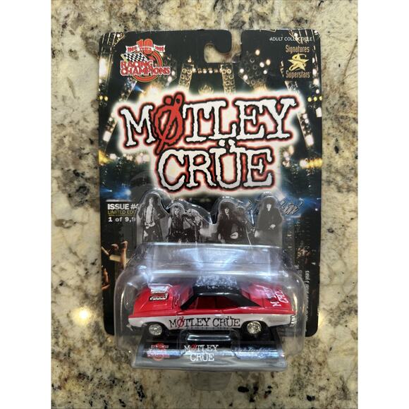 1999 MOTLEY CRUE-Hot Rockin Steel, # 43 Racing Champions Chevy NEW - Picture 1 of 7